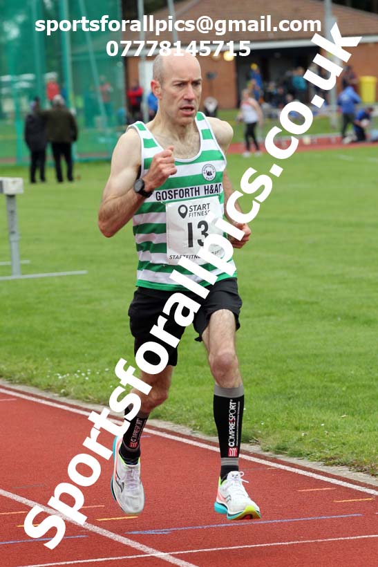 3000 metres, NECAA Open Meeting, Morpeth, Sunday, September 27th. David T. Hewitson/Sports for All Pics